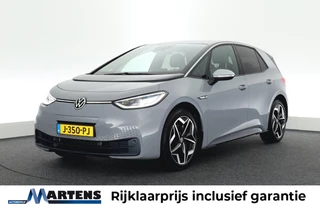 Hoofdafbeelding Volkswagen ID.3 Volkswagen ID.3 First Plus 58 kWh 204pk SOH 87% Camera Matrix Adaptive Cruise Navigatie Stoel+stuurverwarming
