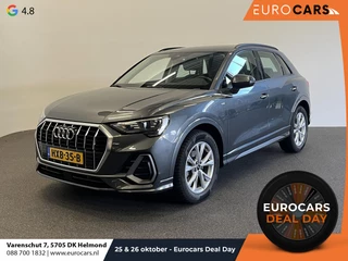 Hoofdafbeelding Audi Q3 Audi Q3 35 TFSI S Line S-Tronic Aut. Panoramadak Climate control Adaptive Cruise Control Navi Full LED Trekhaak PDC VA+ Camera Carplay