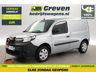 Renault Kangoo Z.E. 33 KwH Huur Accu 131PK | Elektrisch | Airco | Navigatie | Parkeersens.