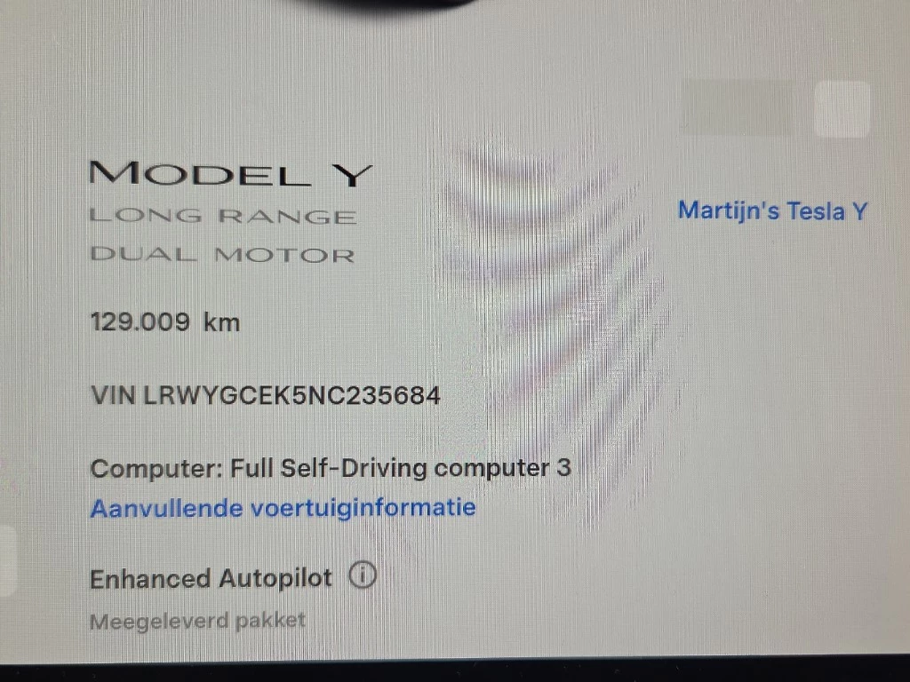 Hoofdafbeelding Tesla Model Y