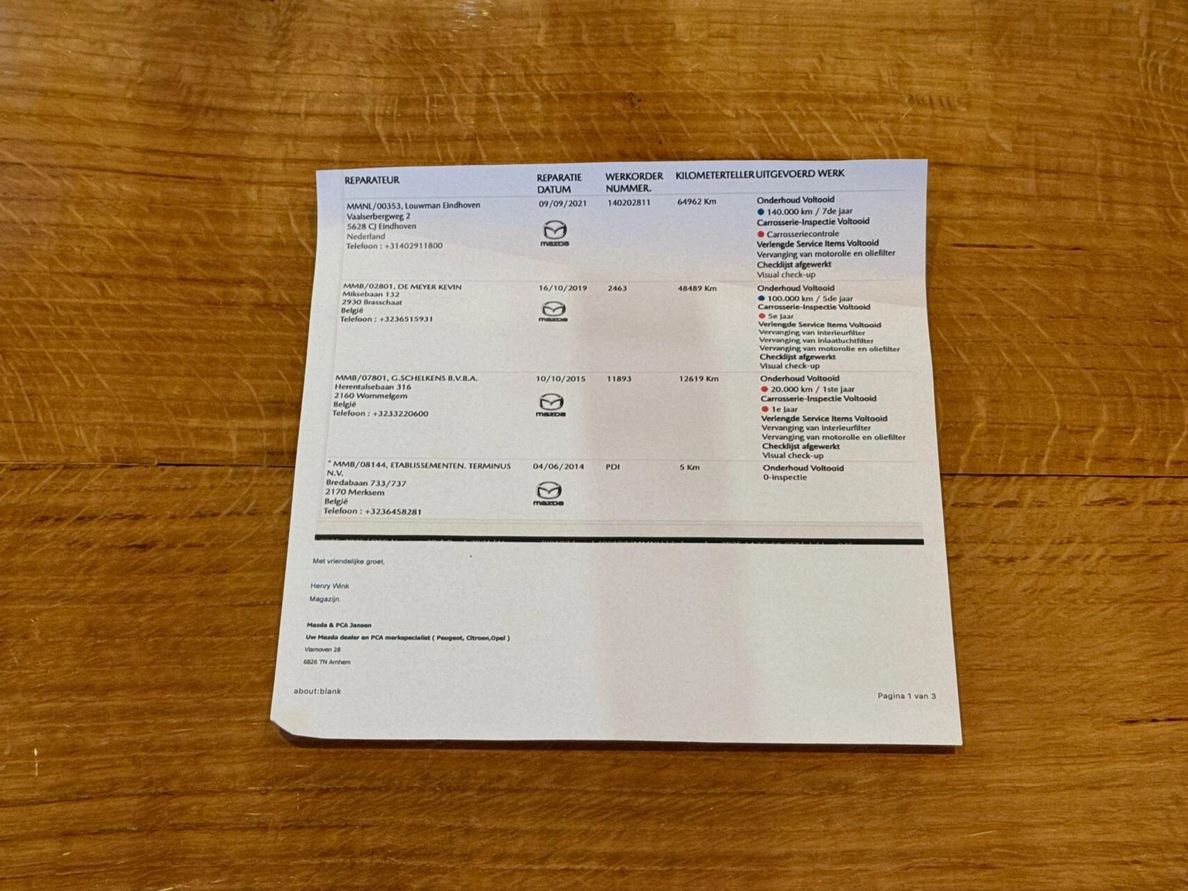 Hoofdafbeelding Mazda 3