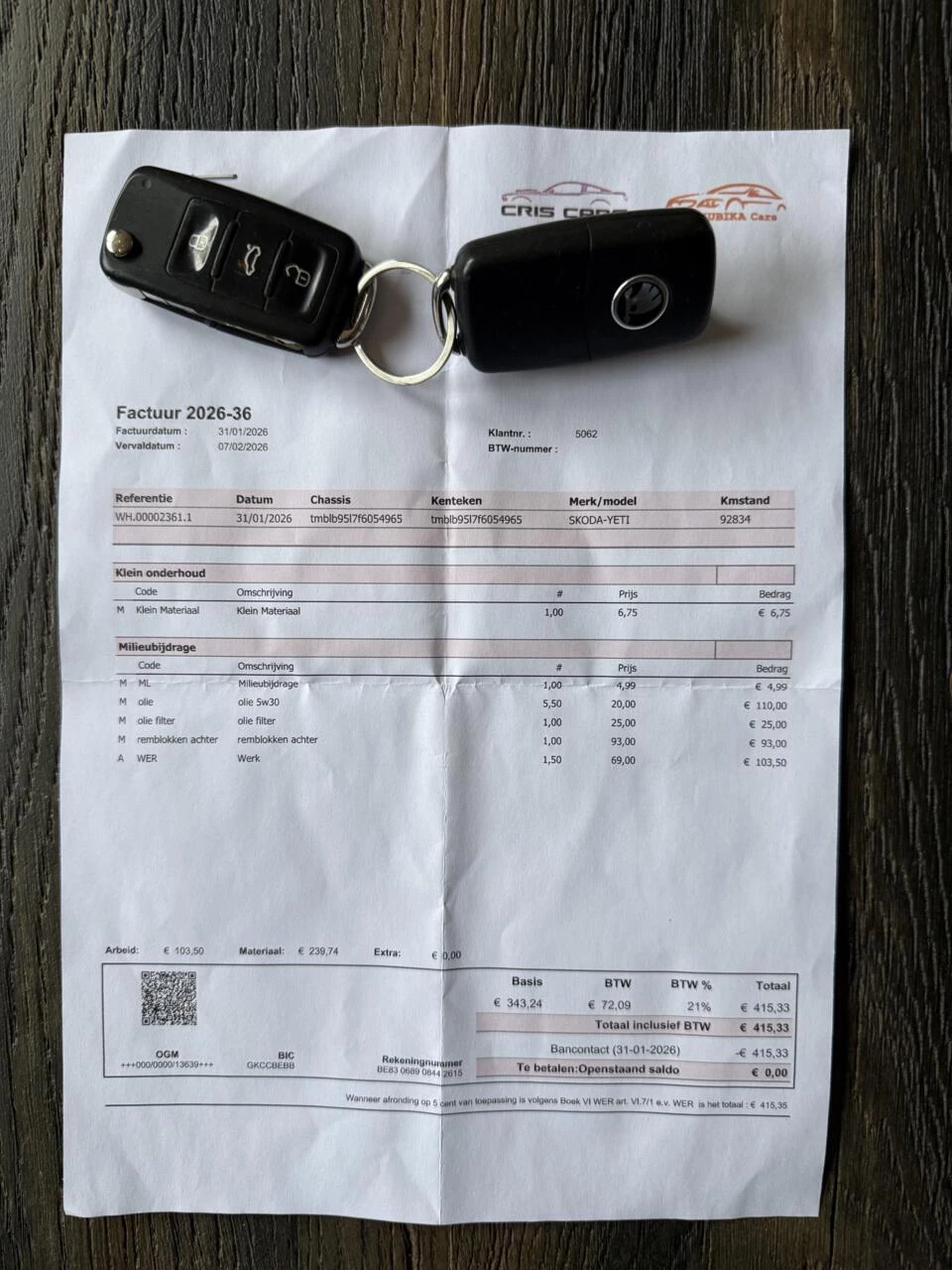 Hoofdafbeelding Škoda Yeti