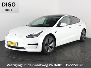 Tesla Model 3 Standard RWD Plus 60 kWh | Navigatie | Panoramadak | Leder |