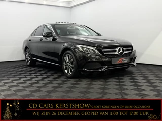 Mercedes-Benz C-Klasse 200 Prestige Schuifdak, Camera, Half leder, Navi, Keyless start, Stoelverwarming, Rijstrook correctie, Cruise control