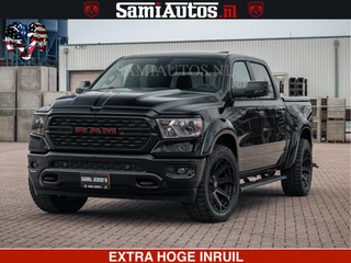 Dodge Ram Pick-Up SPORT | 5.7 V8 4x4 HEMI | PANORAMA DAK | GROOTSCHEM 12 INCH | LPG | Diamond Black Pearl | CREW CAB | DUBBELE CABINE | 5 PERSOONS | DC | VOORRAAD NR 2556 - 6053