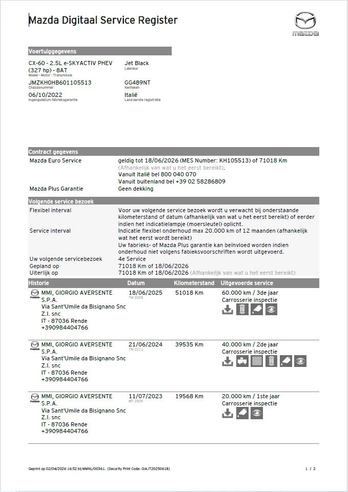 Hoofdafbeelding Mazda CX-60