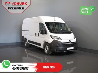 Opel Movano 35 2.2 CDTI 140 pk Aut. ZF L2H2 BPM VRIJ! Virtual Cockpit/ Carplay/ Climate/ 270Gr. Deuren/ Navi/ Camera/ Cruise/ PDC/ DAB