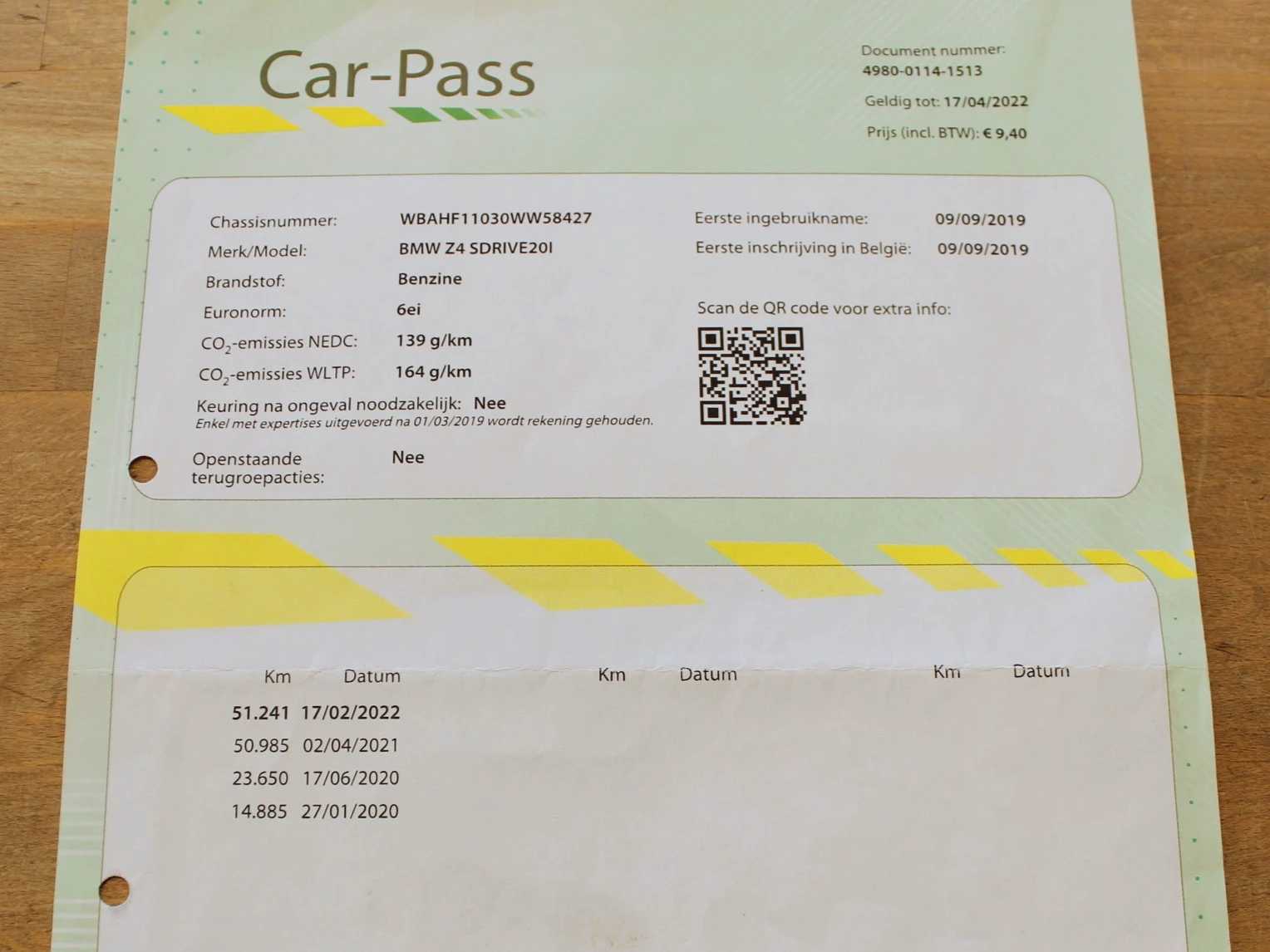 Hoofdafbeelding BMW Z4