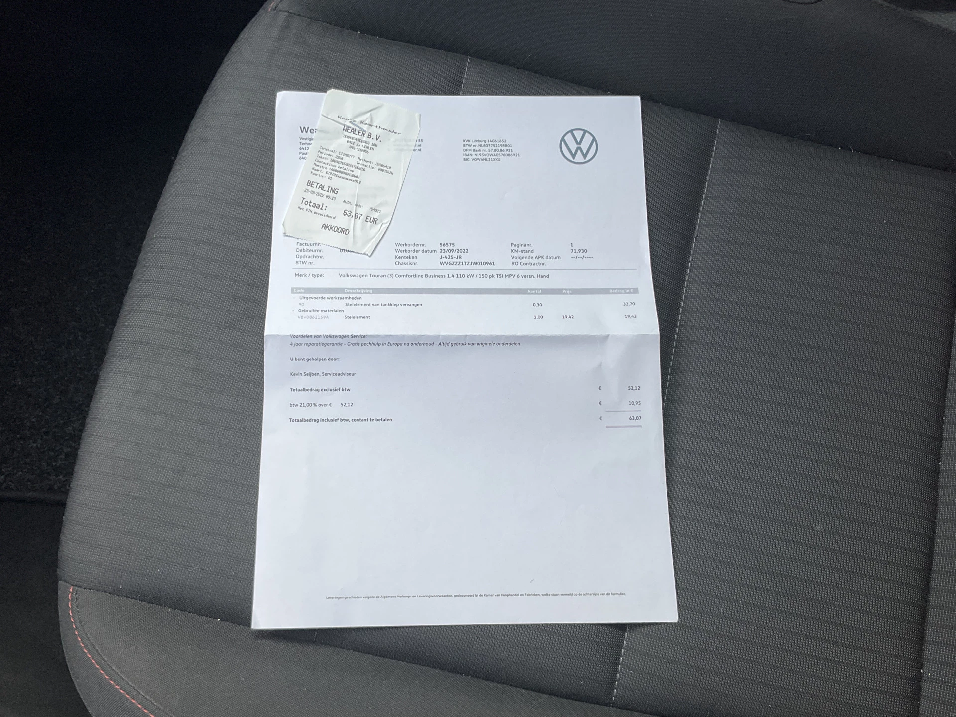 Hoofdafbeelding Volkswagen Touran