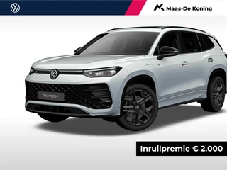 Volkswagen Tayron R-Line-Edition 1.5 eHybrid 272 pk 6 versn. DSG · Assistance Pakket Plus · Black Style Pakket · Comfort Pakket Plus · Design Pakket · Interieur Style Pakket · Travel Pakket · Trekhaak incl. aanhangermanoeuvreerhulp ‘Trailer Assist’