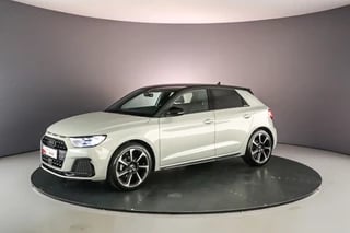 Audi A1 Sportback Advanced Edition 35 TFSI 150pk | Sonos | S-Line | Navi | LED | Adapt. Cruise | Sfeerverlichting | 18 inch | Keyless | Stoelverwarming | Optiek Zwart