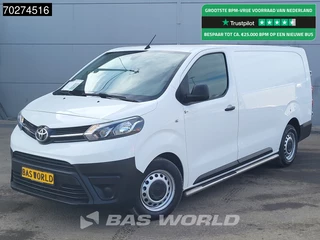 Toyota ProAce 120PK L3H1 Airco Cruise Parkeersensoren Long L3 6m3 Airco Cruise control