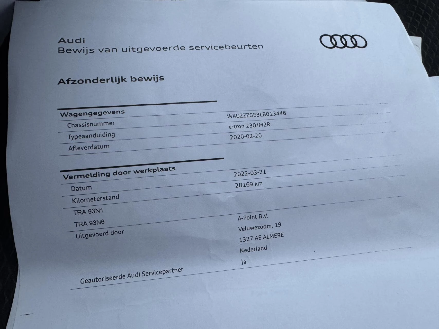 Hoofdafbeelding Audi e-tron