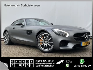 Hoofdafbeelding Mercedes-AMG GT Mercedes-AMG GT 4.0 S TURBO 510pk Pano Keramicsh Burmester Memory Frozen-Gre