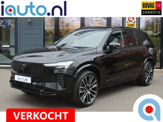 Volvo XC90 2.0 T8 456pk AWD Ultra Black Edition Pano/Bowers&Wilkins/360/Leder/Headup/Keyless/ ACC/22"/Massage/Luchtvering/Trekhaak wegkl.
