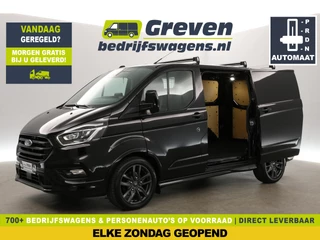 Ford Transit Custom Sport 2.0 TDCI L1H1 | Camera | Carplay | Cruise | Airco | Trekhaak | 3 Persoons | LED | 2xSchuifdeur | 18"LMV