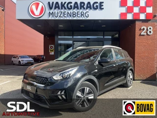Kia Niro 1.6 GDi Hybrid DynamicPlusLine // ADAPT. CRUISE // CAMERA+SENSOREN // HALF LEDER // CLIMA // STUUR+STOELVERWARMING //