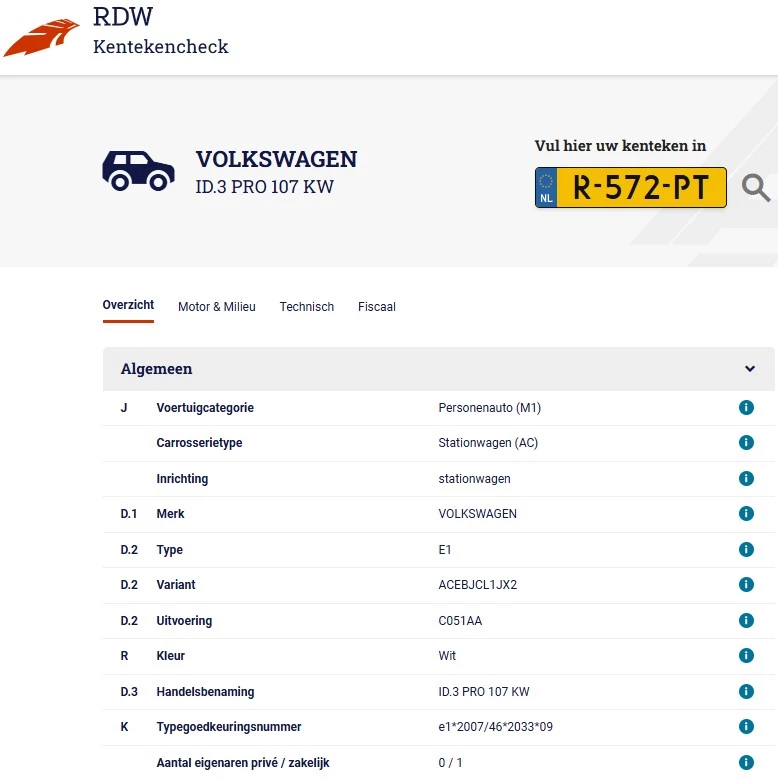 Hoofdafbeelding Volkswagen ID.3