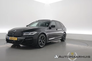 BMW 5 Serie Touring 530e xDrive M Sport | Pano | HUD | Laser | Memory | Camera | Harman Kardon | Elek. Trekhaak | Leder | 19''