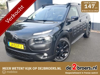 Hoofdafbeelding Citroën C4 Cactus Citroen C4 Cactus 1.2 Shine One-Tone Black/ Automaat/Panodak