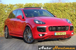 Porsche Cayenne 3.0 S E-Hybrid Sport Chrono Cruise|Panoschuifdak|Leder|360 camera|Trhk|Memory Seats|PDC|Navi|Dealer onderhouden