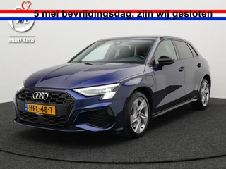 Audi A3 Sportback 45 TFSI e S-Line Plug In Hybrid 245 pk | PHEV | Trekhaak Afneembaar | Matrix LED | Carplay | Electrische Sportstoelen Verwarmd | Navi |
