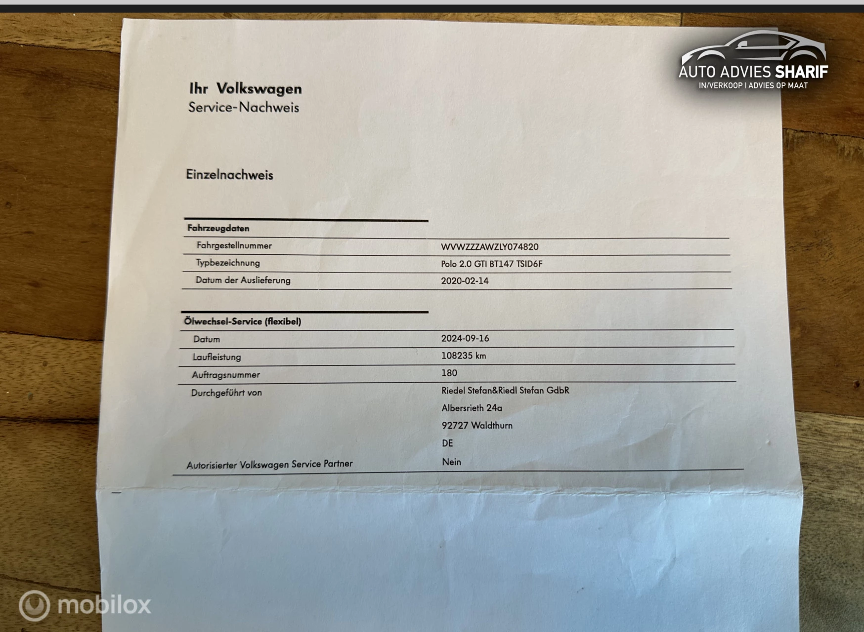 Hoofdafbeelding Volkswagen Polo