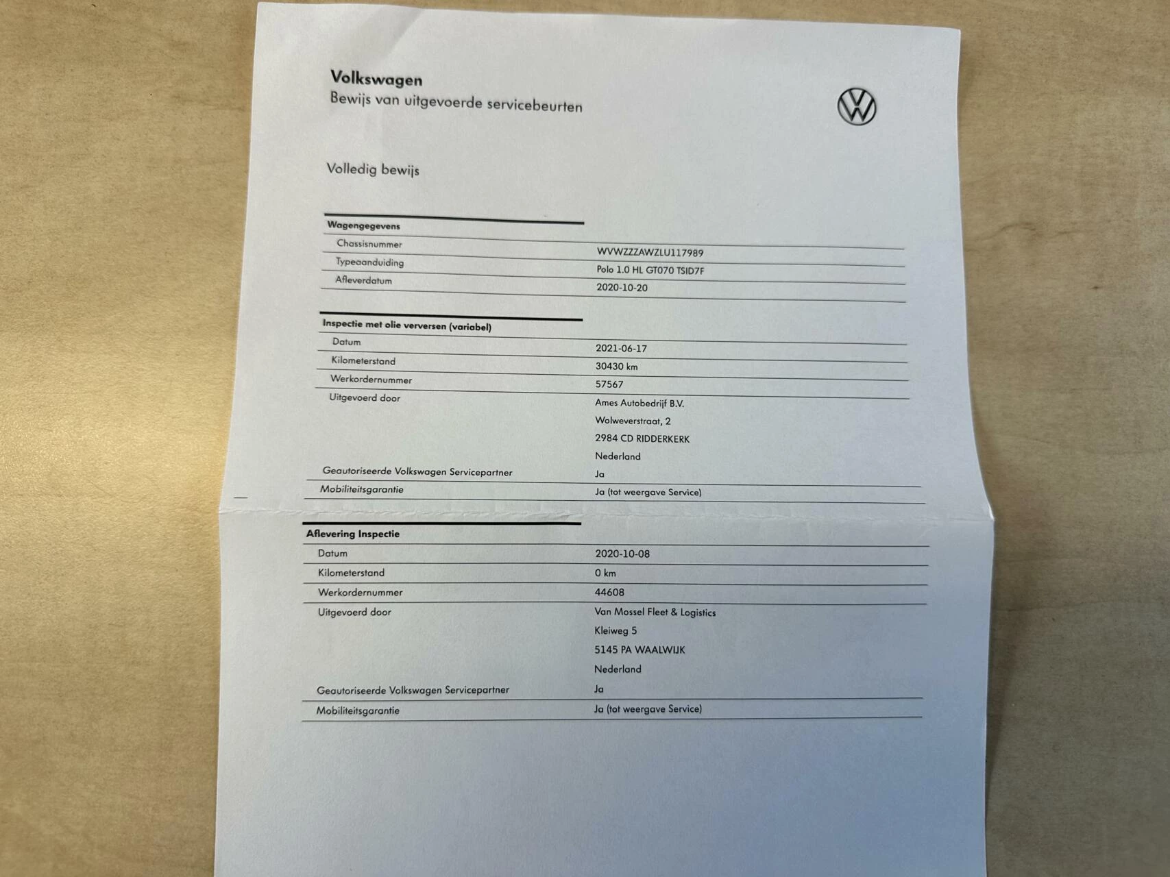 Hoofdafbeelding Volkswagen Polo