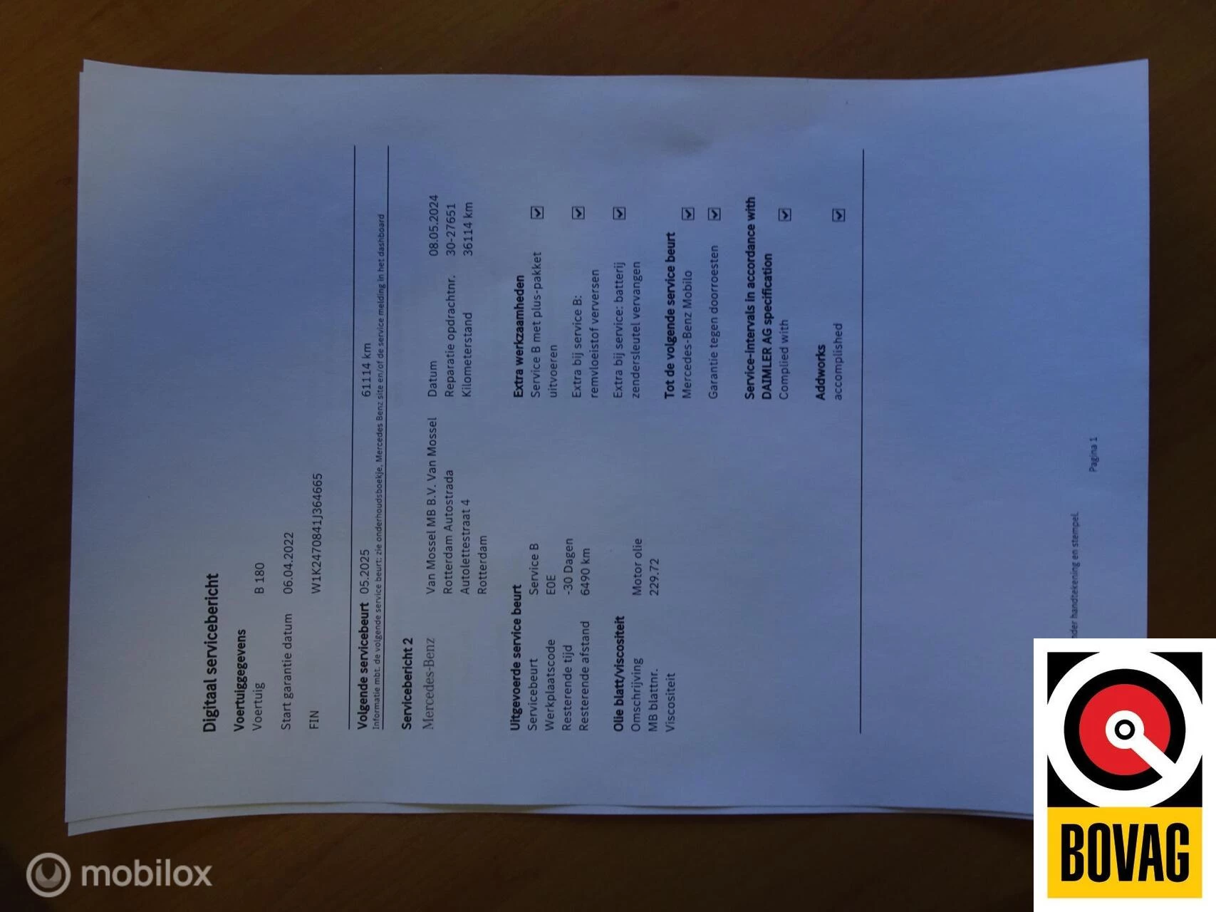 Hoofdafbeelding Mercedes-Benz B-Klasse