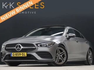 Mercedes-Benz CLA 200 AMG Sport FULL OPTION [SCHUIFDAK, SFEERVERLICHTING, CAMERA, LAK MOJAVESILVER, GROOT NAVI, SPORTSTOELEN, PDC, CRUISE CONTROL, AIRCO, NIEUWSTAAT]