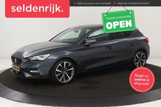 SEAT Leon 1.5 eTSI FR Intense | Adaptive cruise | Carplay |  Sportstoelen | Full LED | Navigatie | Climate control | Parkeerhulp | Dodehoek detectie