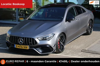 Hoofdafbeelding Mercedes-Benz CLA Mercedes-Benz CLA-klasse AMG 45 S 4MATIC+ Premium Plus PANO DEALER OND!