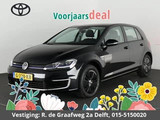 Volkswagen e-Golf Black Edition 100 kW | Navigatie | Climate Control | Lichtsensor |