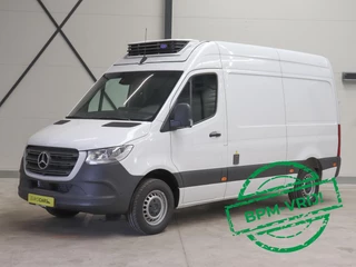 Hoofdafbeelding Mercedes-Benz Sprinter Mercedes-Benz Sprinter 315 Automaat L2H2 Koelwagen -20°C Vriezer Airco Navi Trekhaak Cruise control Camera