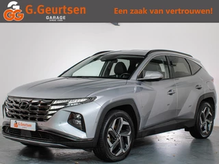 Hoofdafbeelding Hyundai Tucson Hybrid Hyundai Tucson 1.6 T-GDI HEV Premium 230PK Trekhaak, Volleder, Apple CarPlay/Android Auto