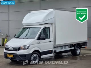 MAN TGE 5.160 Automaat Laadklep Zijdeur Dubbellucht Bakwagen Airco Cruise Meubelbak Koffer Airco Cruise control