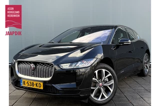 Hoofdafbeelding Jaguar I-PACE Jaguar I-PACE BWJ 12-2020 | SOH90,4% 3FASE EV320 S Business Pack 90 kWh | LEER | 360 CAMERA | 20'' LMV | CLIMA | NAVI | STOELVERW | CARPLAY