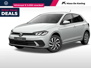 Hoofdafbeelding Volkswagen Polo Volkswagen Polo Life Edition 1.0 TSI 95 pk 5 versn. Hand  · Achteruitrijcamera ·