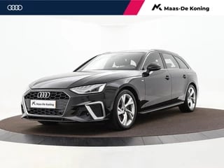 Audi A4 Avant 35 Tfsi 150pk S-tronic S edition | Cruise Control | Park Assist | P-Sensoren | Navi | Smartphone Interface | S-Line | Elek. Achterklep | 18'' Inch | Garantie t/m 13-06-2026 of 100.000km