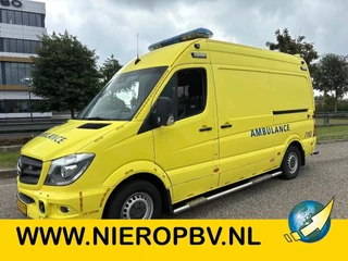 Mercedes-Benz Sprinter 319CDI L2H2 Ambulance V6 Automaat Airco Cruisecontrol EURO 6 MARGE 5 x op voorraad