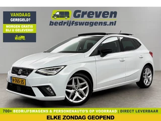 SEAT Ibiza 1.0 TSI FR Pano Beats Camera Carplay Clima Cruise LED Navigatie PDC 17"LMV