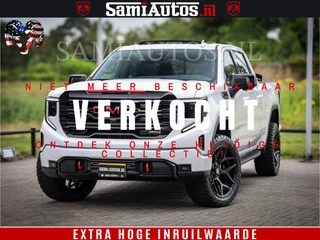 GMC Sierra AT4 | 6.2 V8 | Prijs Compleet met Garantie en Lpg en Rijklaarmaak kosten | Comfortabele Dubbele Cabine met 5 Zitplaatsen | BPM vrij | Nu Leverbaar uit Voorraad | Voorraad Nr 2241 -  8521 |