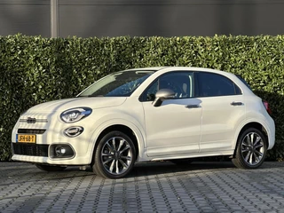Fiat 500 X 1.5 HYBRID SPORT, LEDER, CRUISE, NAVI, DAB, ECC-AIRCO, CAMERA, PDC, LED, DODEHOEK, KEYLESS, LICHTMETAAL 18"