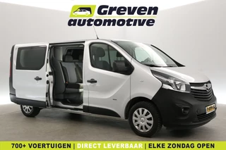 Opel Vivaro 1.6 CDTI L2H1 | Dubbele Cabine | Airco | Camera | Cruise | Navigatie | Parkeersens.