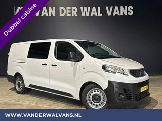 Peugeot Expert 2.0 BlueHDI 123pk L3H1 Dubbele Cabine Euro6 Airco | 2x zijdeur | 2500kg Trekhaak | 5-Zits Cruisecontrol, Parkeersensoren
