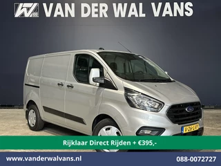 Ford Transit Custom 2.0 TDCI 131pk Automaat L1H1 Euro6 *Rijklaar Direct Rijden* Airco | LED | Cruisecontrol | Verwarmde voorruit Parkeersensoren, Bijrijdersbank