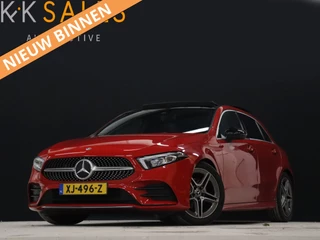 Mercedes-Benz A-Klasse 180 Business Solution AMG *EINDEJAARSAANBIEDING* [SFEERVERLICHTING, PANORAMADAK, ACHTERUITRIJCAMERA, ALCANTARA, STOELVERWARMING, NIEUWSTAAT]