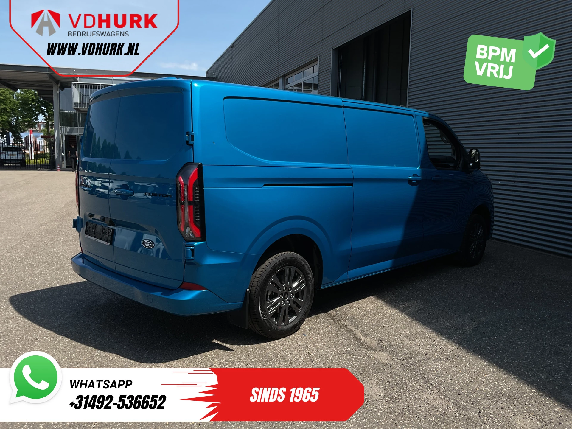 Hoofdafbeelding Ford E-Transit Custom