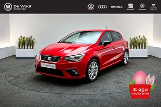 SEAT Ibiza 1.0 EcoTSI 95pk FR | Full LED Koplampen, Parkeersensoren V+A, AppleCarplay/AndroidAuto |