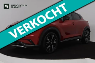 Nissan Juke 1.0 DIG-T Premiere Edition (STOELVERWARMING, ACHTERUITRIJCAMERA, NAVIGATIE, ADAPTIEVE CRUISE, PARKEERSENSOREN)